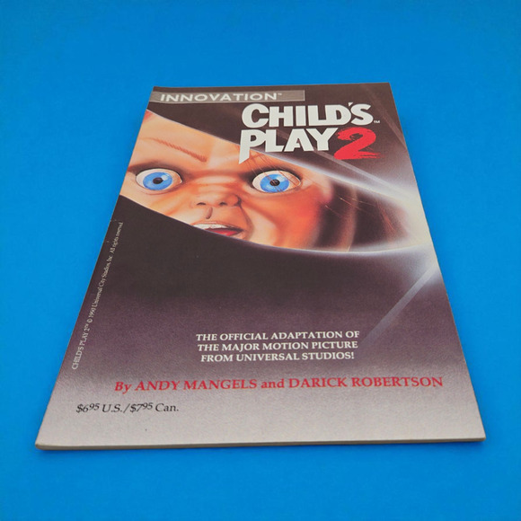 Chucky 1990 Innovation Child's Play 2 The Official Film Adaptation Graphic Novel - Picture 15 of 16